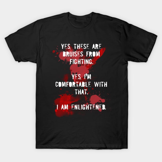 Fight Club Bruises T-Shirt by RetroCheshire